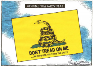 Tea Party Flag Flies Proudly