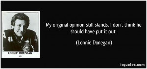 More Lonnie Donegan Quotes