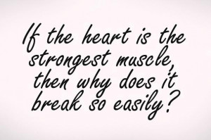 break, heart, quotes