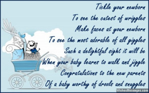 Congratulations On Your New Baby Boy Quotes Congratulations for new ...