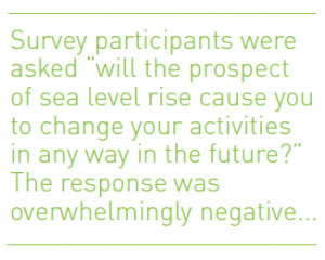 Understanding community perceptions of sea level rise