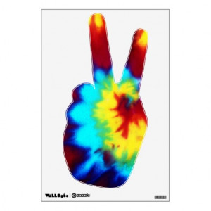 Peace Sign Hand Wall Decal