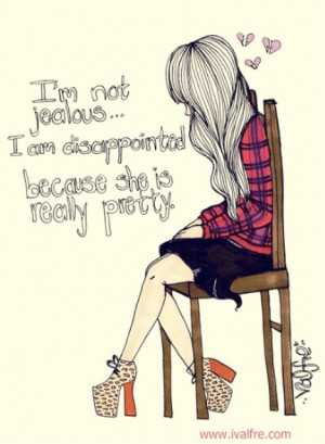 art, cute, drawing, fashion, funny, girl, heartbroken, illustration ...