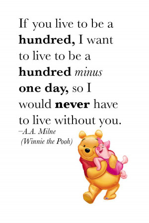 Milne & Winnie the Pooh #love #quote