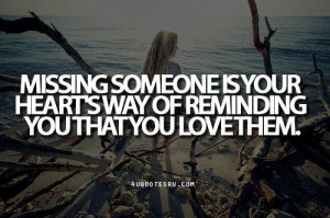 ... hearts way of reminding you that you love them inspirational quote