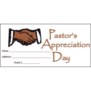 Pastor Appreciation Day Envelope - Offering Envelope