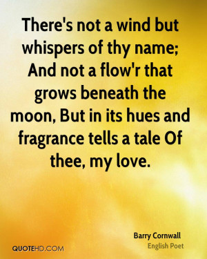 Barry Cornwall Quotes