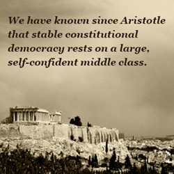 Throughout the West, the triumphalism of the 1990s has given way to ...