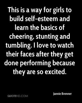 This is a way for girls to build self-esteem and learn the basics of ...