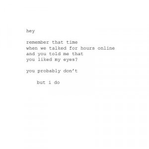 Waiting for you is like waiting for rain in this drought; useless ...