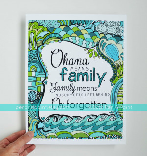 ... ohana family teal hawaii quotes ohana hawaiian proverbs and