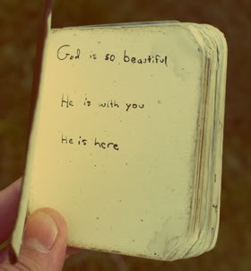 God is so beautiful,He Is with You,He is here ~ Faith Quote