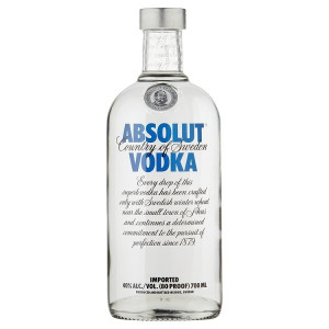 Absolut Vodka 70cl - Case of 6