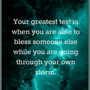 Be a blessing regardless!