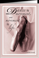 Daughter, Dance, Ballet Congratulations card - Product #824096