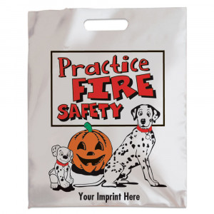 ... Practice Fire Safety Every Day! Trick-Or-Treat Bag (Personalized