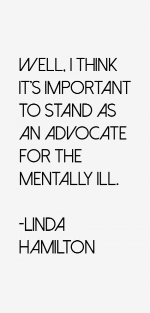 Linda Hamilton Quotes amp Sayings