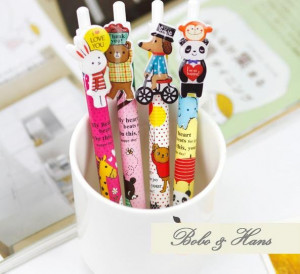 Cute Cartoon kids Korean Style Gel pen / Promotion Gift / Wholesale ...