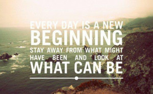 new day, a fresh start another opportunity for the Reign to manifest ...