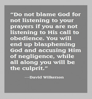 David Wilkerson quote