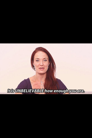 Sierra Boggess and her famous quote...