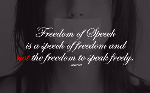 Freedom of Speech