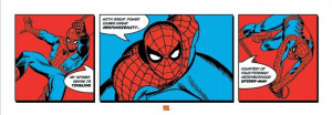 marvel comics 13 print spider man quotes triptych poster pyr67072 jpg