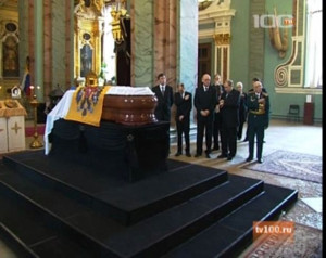 St. Petersburg mourns for Grand Duchess Leonida Romanova