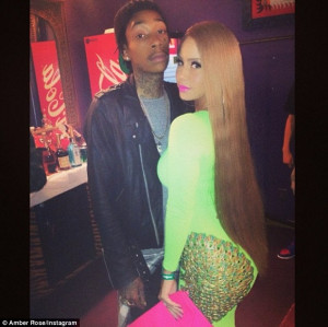 Amber Rose Baby: New Hair, New Woman for Wiz Khalifa in 2013