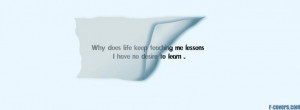 life lessons facebook cover
