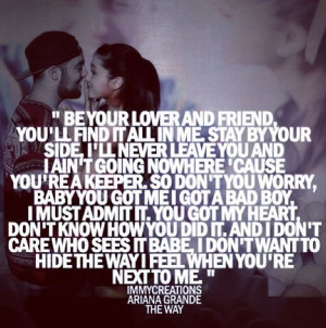 love the way you make me feel