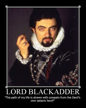 ... specials but I must admit to Blackadder the Third being my favourite