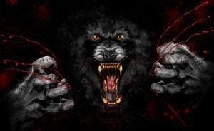 Alpha Coders Wallpaper Abyss Dark Werewolf 152011
