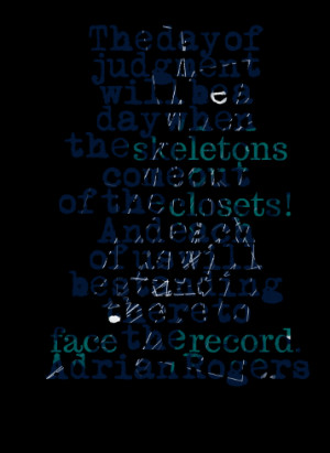 Quotes About Judgement Day