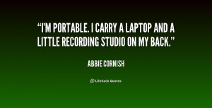 ABBIE CORNISH QUOTES