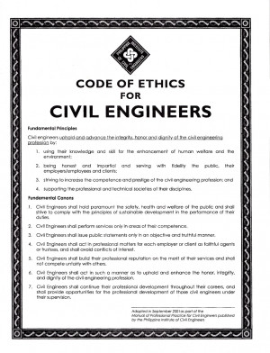 Business Ethics Quotes Code of ethics for civil