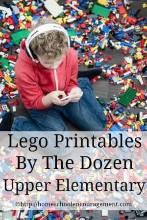 Sixteen Free Lego Printables for Upper Elementary LEGO Learning