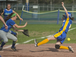 Third Base Softball To steal third base after