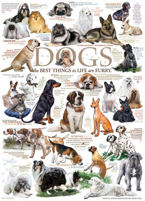 Dog Quotes Dogs Jigsaw Puzzle