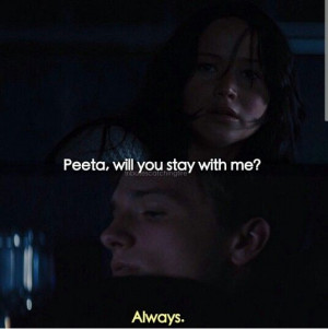 Peeta And Katniss Quotes