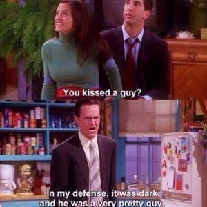 Monica, Ross and Chandler Friends tv show Funny quotes