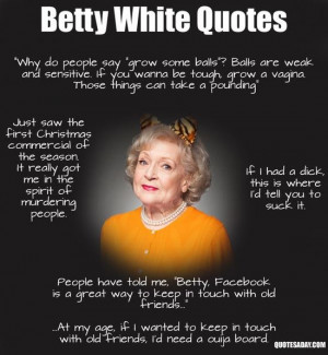 Betty White Has The Mouth of a Sailor