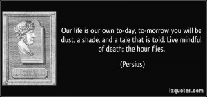 More Persius Quotes