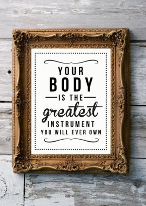 Take good care of your instrument and it will take good care of you!