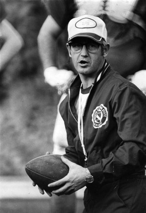 State football coach Lou Holtz
