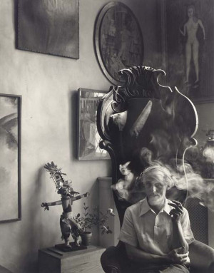 Arnold Newman: Max Ernst.