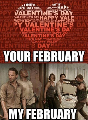 the walking dead funny valentines day pictures