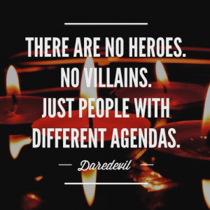 ... netflix #daredevil #hero #villain #herovsvillain #goodvsevil #quotes