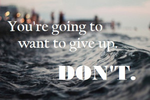 You Just Lost it All and Now You Want to Give Up? Read this first.