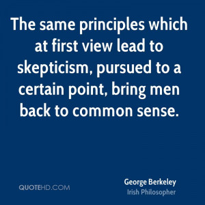 George Berkeley Men Quotes